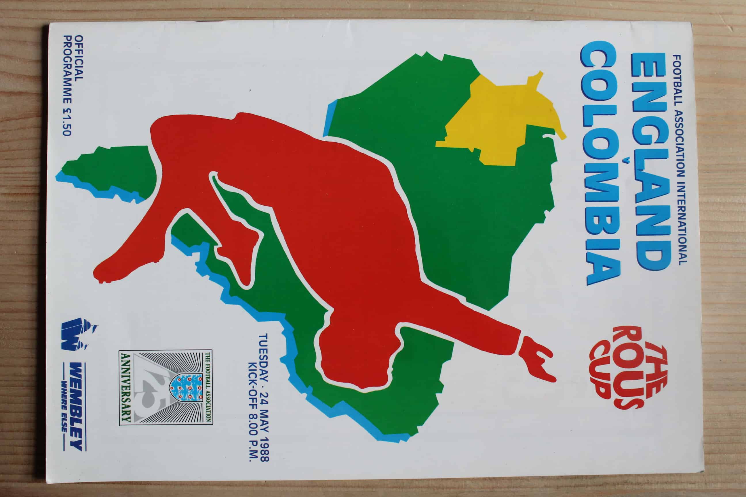 England v Columbia